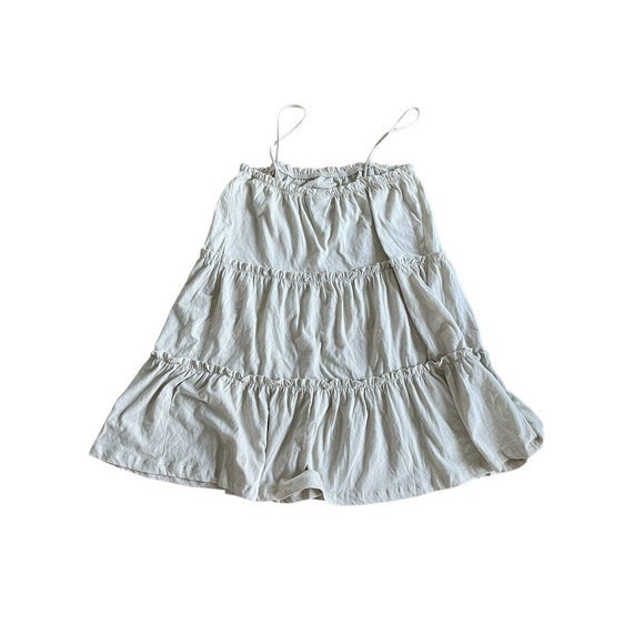 Asos‎ Design Womens Tier Ruffle Spaghetti Strap Dress US 8 - Picture 2 of 4